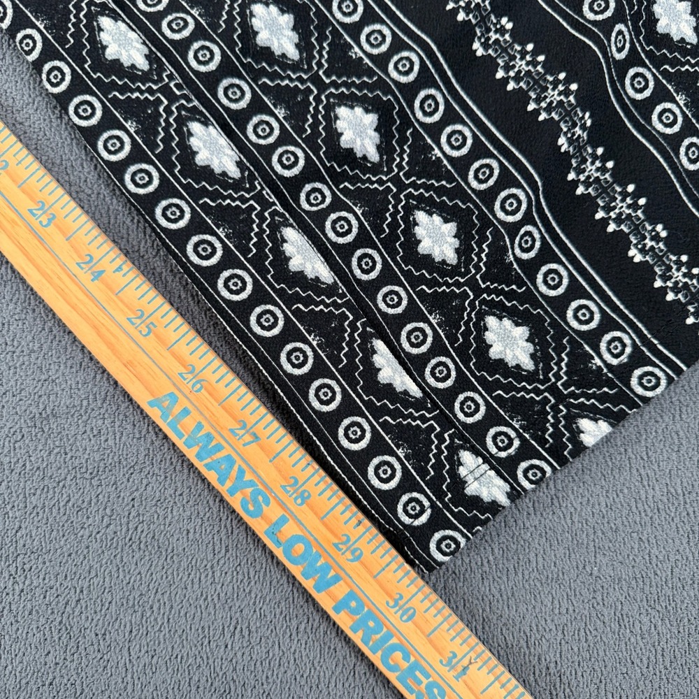Ashley Stewart Black White Geometric Tribal Wide Leg Palazzo Pants Plus 14/16 - Picture 6 of 11